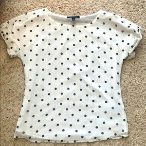 Polka Dot Banana Republic Blouse